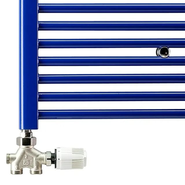 XIMAX Vierwegeventil, (BxLxT): 2,5 x 25,8 x 8,6 cm, zinkfarben, Stahl, Kunststoff - silberfarben