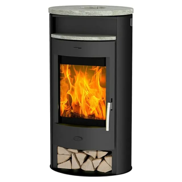 FIREPLACE Kaminofen »Jakarta«, schwarz, Sandstein, 6 kW
