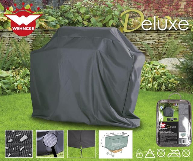 WEHNCKE Abdeckung, grau, BxHxL: 118 x 118 x 60 cm