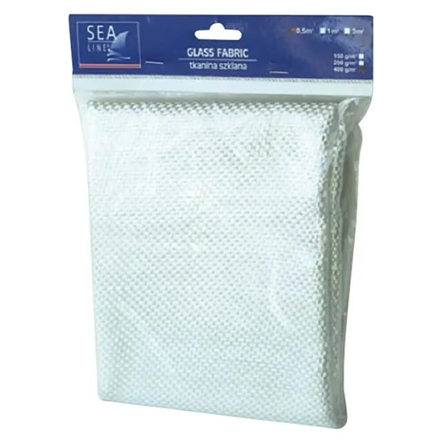 Sea Line Glasfaser-Matte, Inhalt: 0,4 kg, Glasfaser - weiss