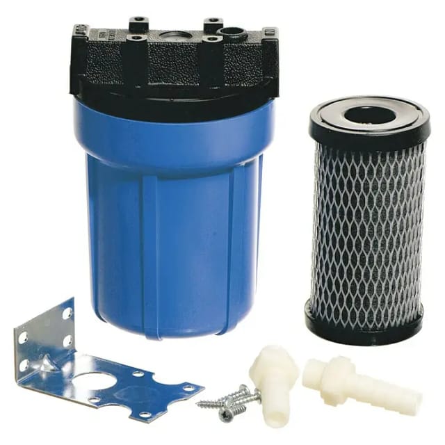 Yachticon Wasserfilter, blau/schwarz, HxLxT: 12 x 18 x 12 cm