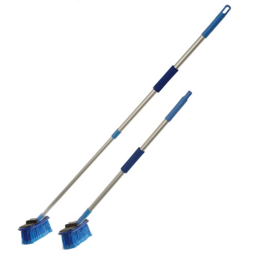 Yachticon Bürste, silber/blau, nylon/kunststoff