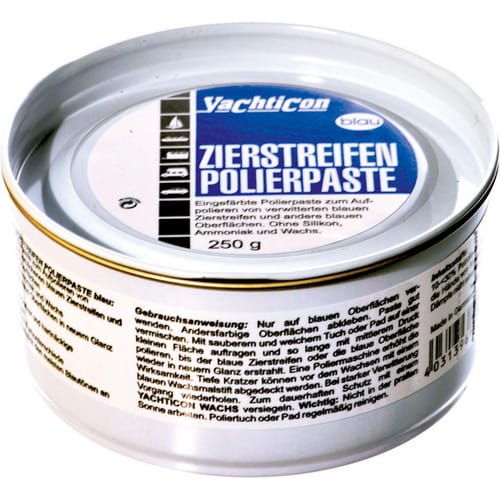 Yachticon Politur, Zierstreifen - blau