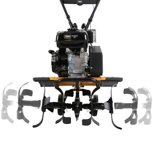 TEXAS Benzin-Motorhacke »TX611TG«, gelb-schwarz, 4 kW, Anzahl Gänge: 2