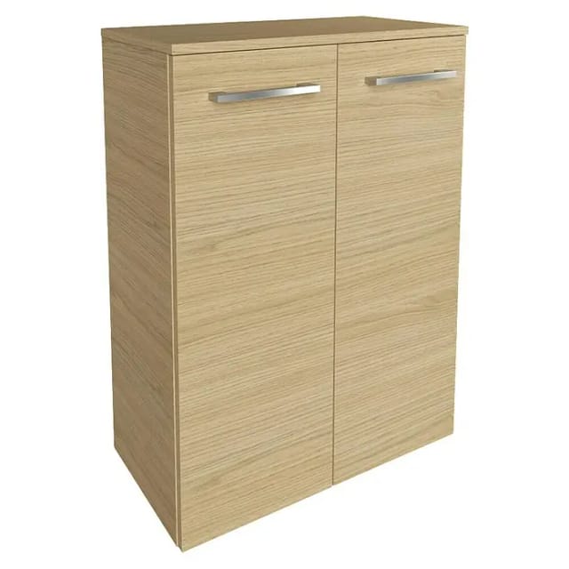 FACKELMANN Doppel-Midischrank »B.style«, Sandeiche, 2 Türen, BxHxT: 60,2 x 82,6 x 32 cm - braun