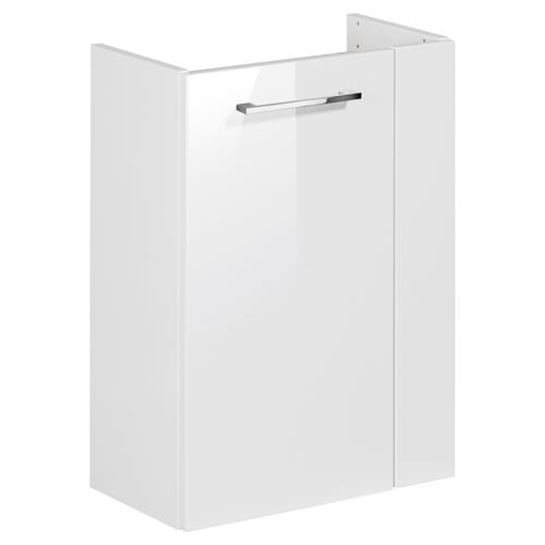 FACKELMANN Waschbeckenunterschrank »SBC Gäste Bad«, links, weiss, BxHxT: 44 x 60 x 24,3 cm