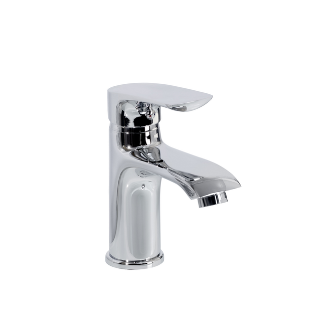 FACKELMANN Waschtischarmatur »LUXOR«, H: 15,5 cm, chrom, glänzend - silberfarben