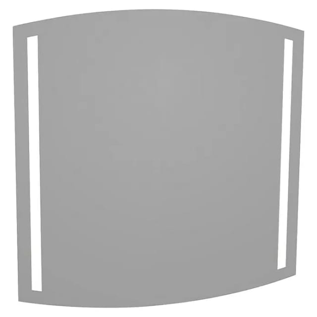FACKELMANN Spiegelelement »B.style«, BxHxT: 80,5 x 80 x 2 cm - grau