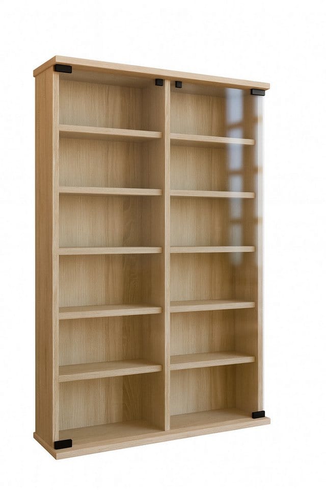 VCM Regal »Galerie«, BxHxL: 18 x 91,5 x 60 cm, Holzwerkstoff - braun