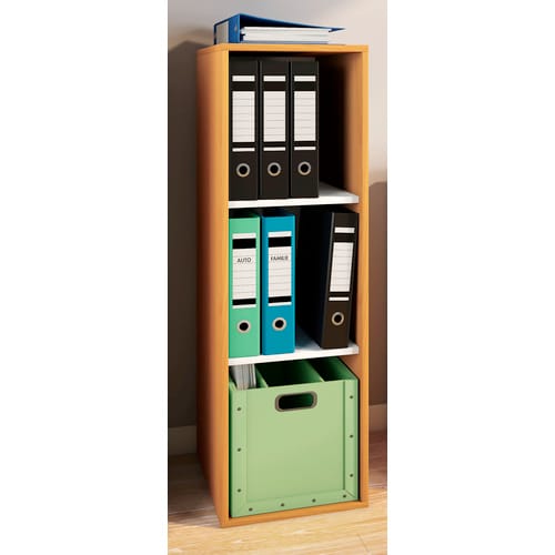 VCM Regal »Lona I«, BxHxL: 37 x 110 x 35,3 cm, Holzwerkstoff - braun