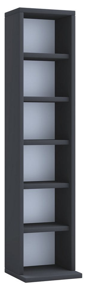 VCM Regal »Elementa«, BxHxL: 20 x 91,8 x 21 cm, Holzwerkstoff - schwarz