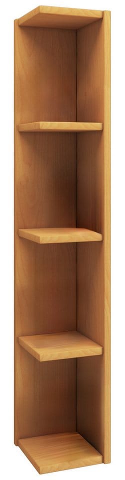 VCM Regal »Honsa«, BxHxL: 17 x 97 x 15 cm, Holzwerkstoff - braun