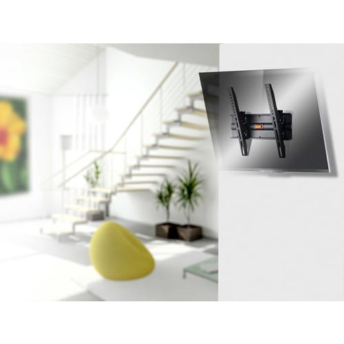 VCM Wandhalterung »WN120«, BxH: 70 x 45 cm, Stahl - schwarz