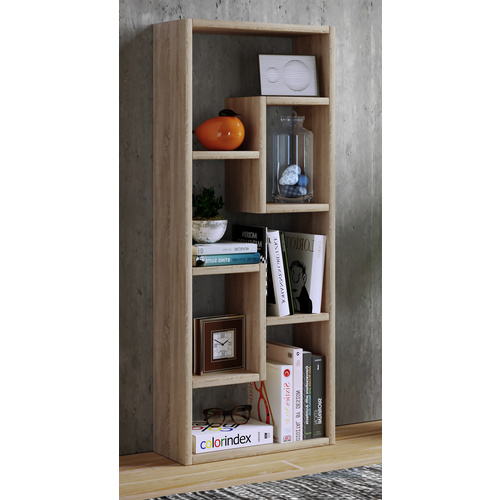 VCM Regal »Vilo«, BxHxL: 14,5 x 92,4 x 36 cm, Holzwerkstoff - braun Bild 2