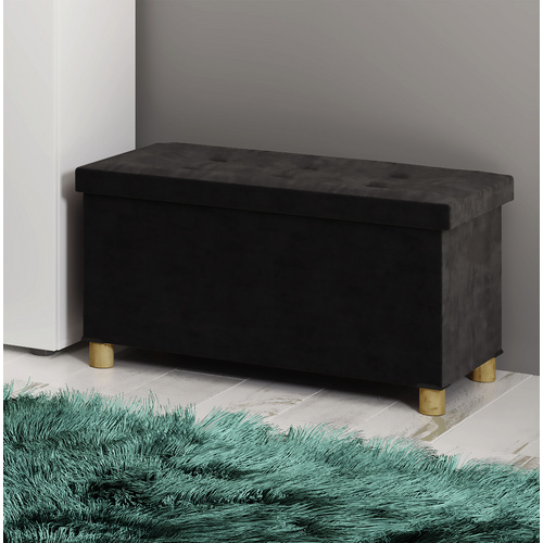VCM Truhenbank »Sizos L«, HxL: 40 x 76 cm, max. Belastung: 100 kg - grau