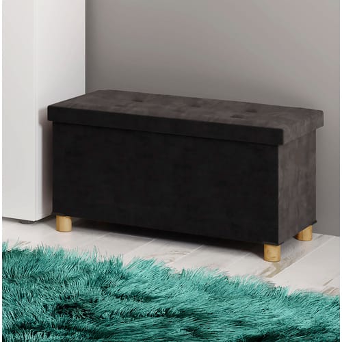 VCM Truhenbank »Sizos L«, HxL: 40 x 76 cm, max. Belastung: 100 kg - grau