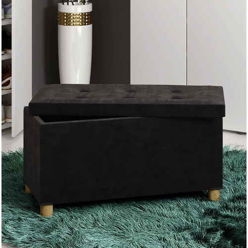 VCM Truhenbank »Sizos L«, HxL: 40 x 76 cm, max. Belastung: 100 kg - grau Bild 2