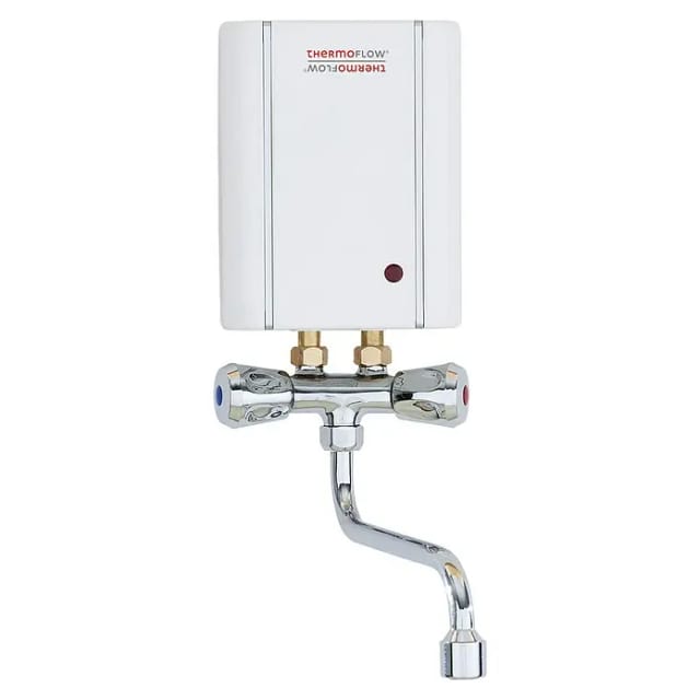 Thermoflow Kleindurchlauferhitzer, BxHxT: 13 x 18 x 6,8 cm, 3,5 kW - weiss