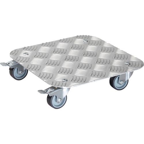 WAGNER Multiroller »ALASKA«, BxL: 29 x 29 cm, Metall - grau