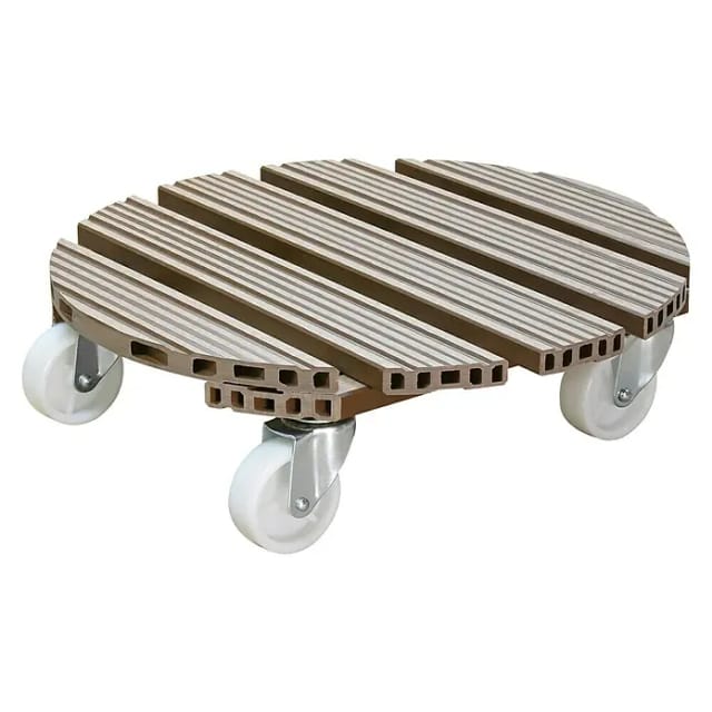 WAGNER SYSTEM Pflanzenroller Ø 38,5 cm, WPC - beige