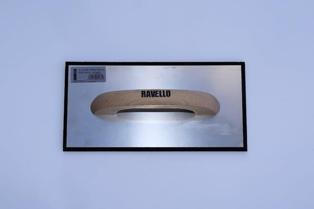RAVELLO Glättescheibe, für Porenverfüllung, Edelstahl, Blattstärke: 8 mm - silberfarben