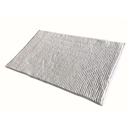 ADOB Badteppich, BxL: 50 x 80 cm - weiss