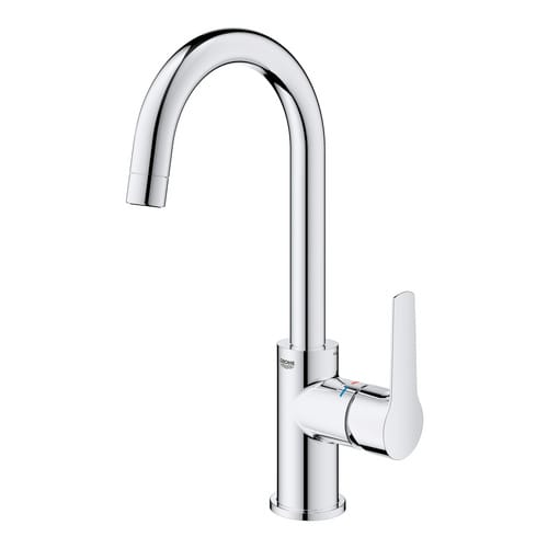 GROHE Waschtischbatterie, Anschluss: 1/2", FERT - silberfarben
