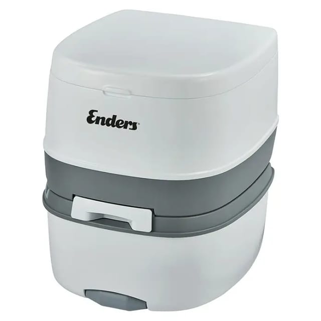 ENDERS Campingtoilette, BxH: 38 x 44 cm, weiß - weiss