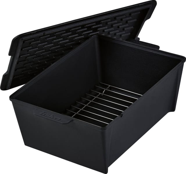 ENDERS Dutch-Oven, emailliertes Gusseisen, Breite: 22,5 cm - schwarz