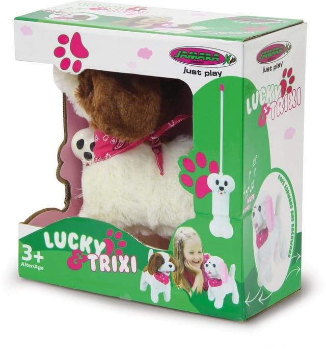 JAMARA Plüschhund »Trixy«, Ab 3 Jahren, Plüsch - braun
