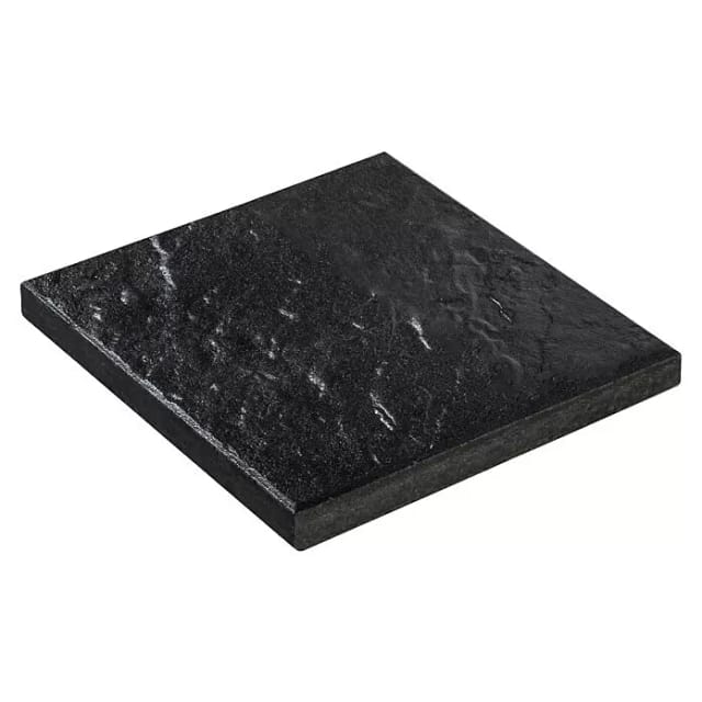 Mr. GARDENER Terrassenplatten »Cibosa«, BxHxL: 40 x 4 x 40 cm, Beton - schwarz