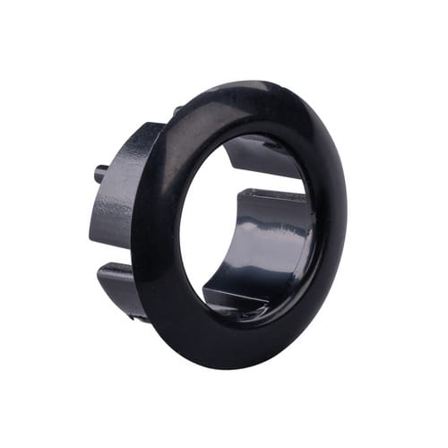 FACKELMANN Rosette, BxHxT: 2,5 x 2,5 x 1,7 cm - schwarz