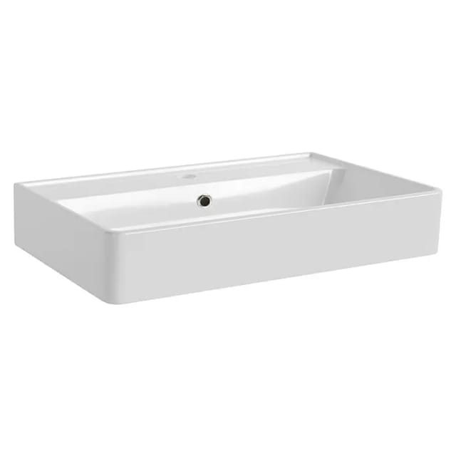 FACKELMANN Waschbecken »VAIDA«, BxHxT: 61x11x41 cm - weiss