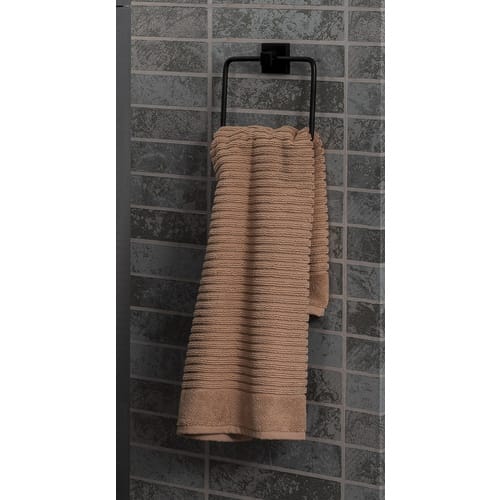 FACKELMANN Handtuchring »New York«, BxHxT: 19 x 17 x 3,5 cm, - schwarz