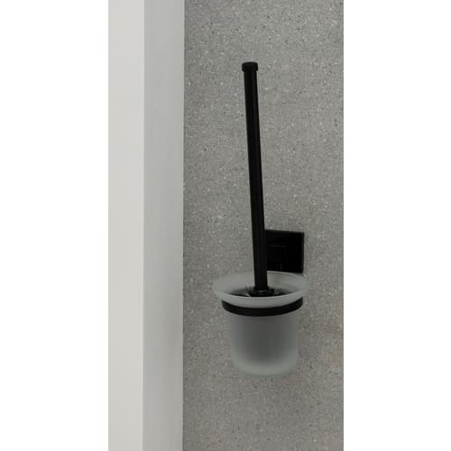 FACKELMANN Toilettenbürste »New York«, BxHxT: 11,5 x 38 x 15 cm - schwarz