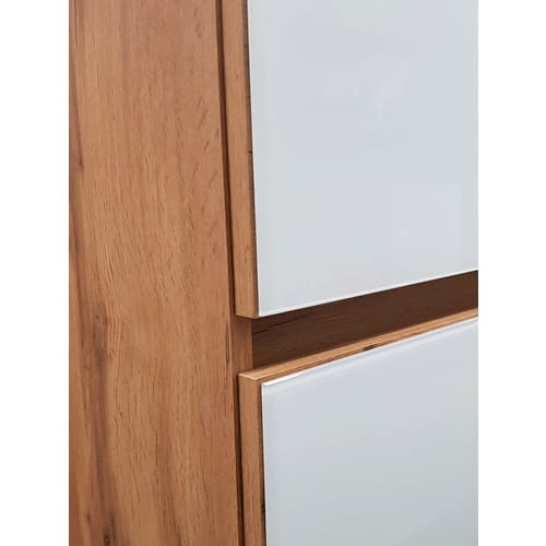 HELD MÖBEL Midischrank »Helsinki«, BxHxT: 40 x 130 x 35 cm - weiss
