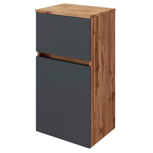 HELD MÖBEL Unterschrank »Lucca«, BxHxT: 40 x 79 x 35 cm - grau