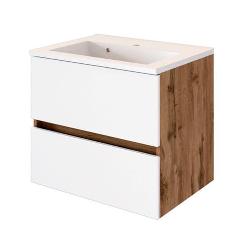 HELD MÖBEL Waschtisch »Lucca«, BxHxT: 60 x 54 x 47 cm - weiss