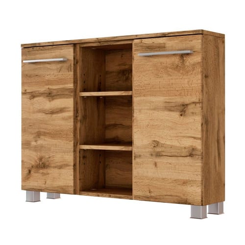 HELD MÖBEL Sideboard »Livorno«, BxHxT: 90 x 66 x 20 cm - bunt
