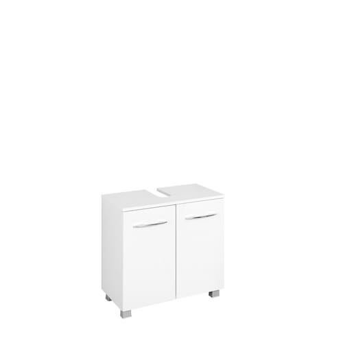 HELD MÖBEL Waschbeckenunterschrank »Portofino«, BxHxT: 60 x 59 x 35 cm - weiss