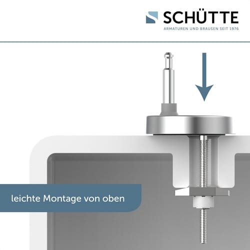 SCHÜTTE WC-Sitz »GREY«, duroplast, oval, mit Softclose-Funktion - grau