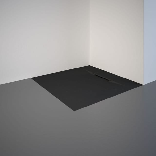 SCHULTE Duschwanne »DWM-Tec«, BxT: 80 x 80 cm, quadratisch - grau