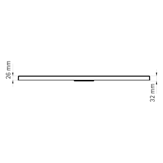 SCHULTE Duschwanne »DWM-Tec«, BxT: 80 x 90 cm, rechteckig - grau
