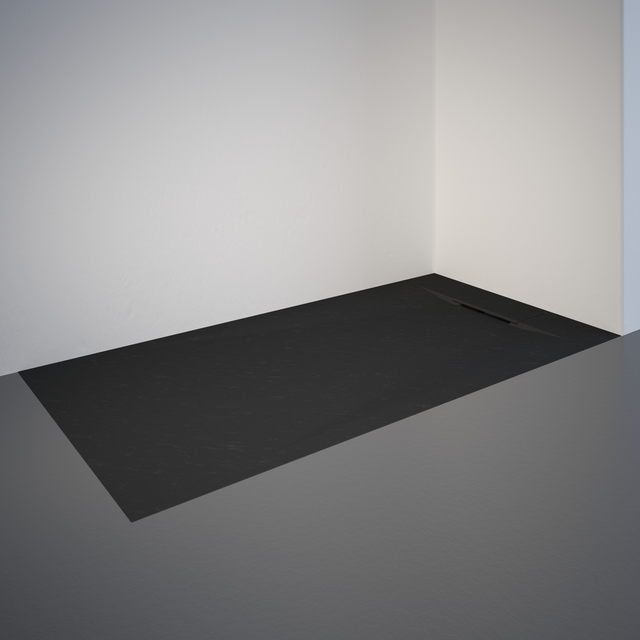 SCHULTE Duschwanne »DWM-Tec«, BxT: 80 x 160 cm, rechteckig - grau