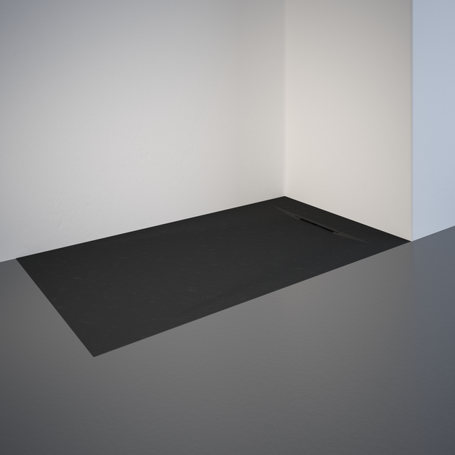 SCHULTE Duschwanne »DWM-Tec«, BxT: 80 x 140 cm, rechteckig - grau