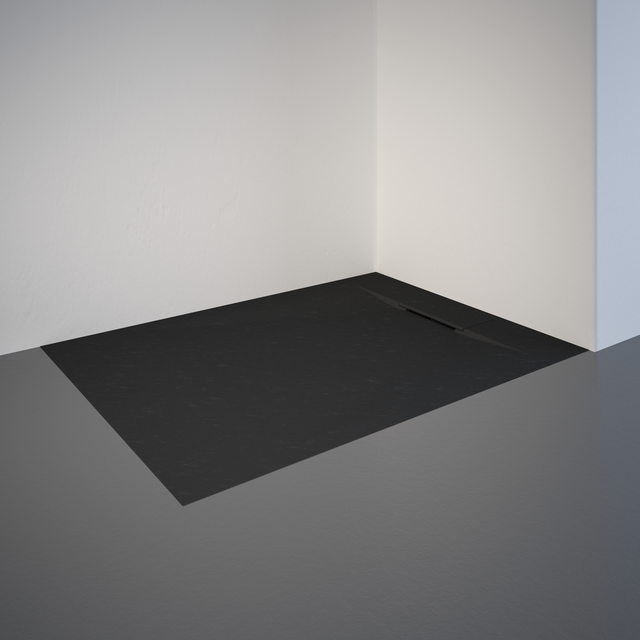 SCHULTE Duschwanne »DWM-Tec«, BxT: 90 x 120 cm, rechteckig - grau