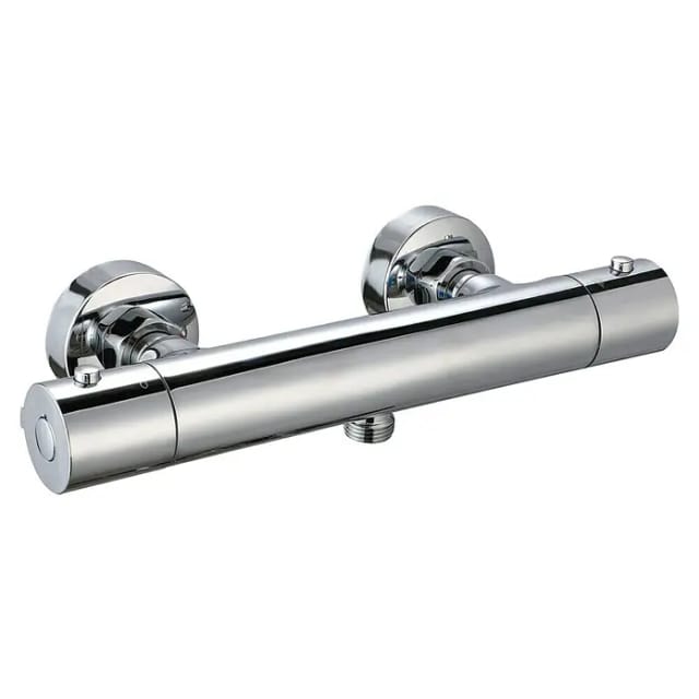 Marwell Duschthermostat, BxL: 300 x 100 mm, chromfarben - silberfarben