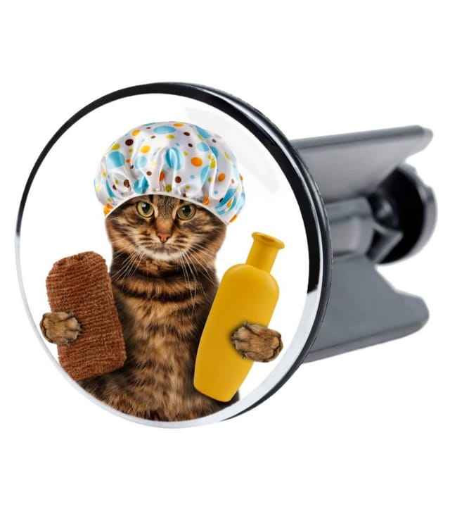 Sanilo Waschbeckenstöpsel Shower Cat - bunt