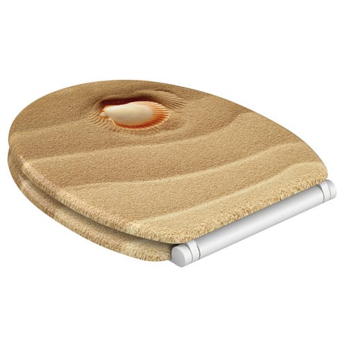 Sanilo WC-Sitz, BxL: 37,7 x 47 cm, Clam - beige