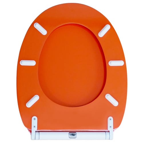 Sanilo WC-Sitz, BxL: 37,7 x 47 cm, Orange